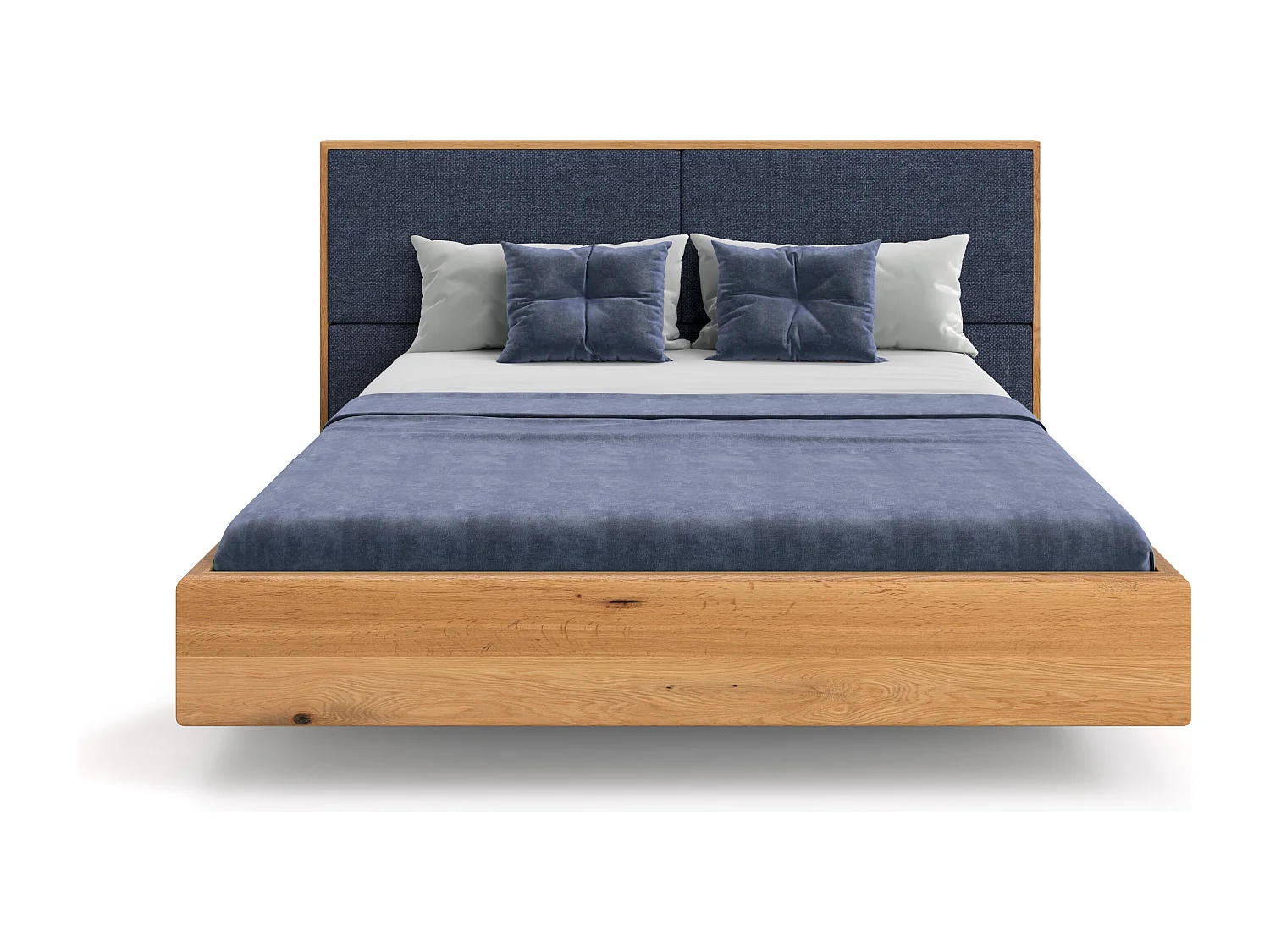 Lit flottant Dome en chêne massif