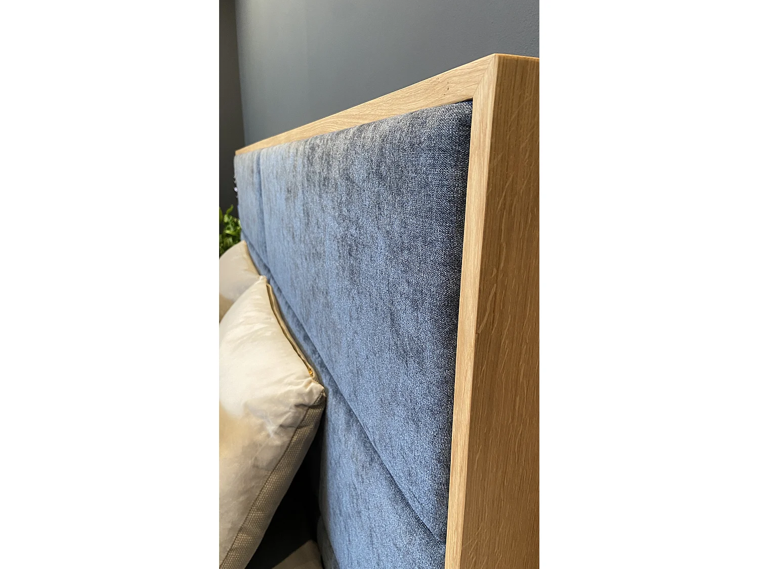 Lit exclusif en chêne Dome avec coffre de rangement