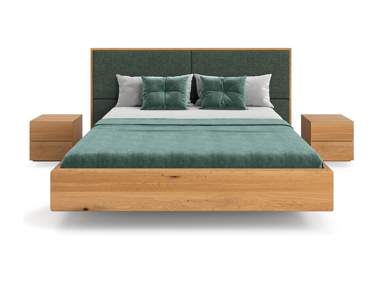 Dome-Schwebebett aus Massivholz