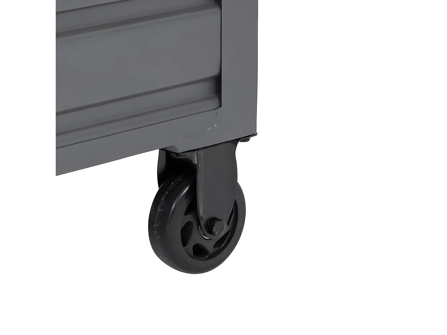 Coffre extérieur alu grand modèle Menango graphite Hespéride