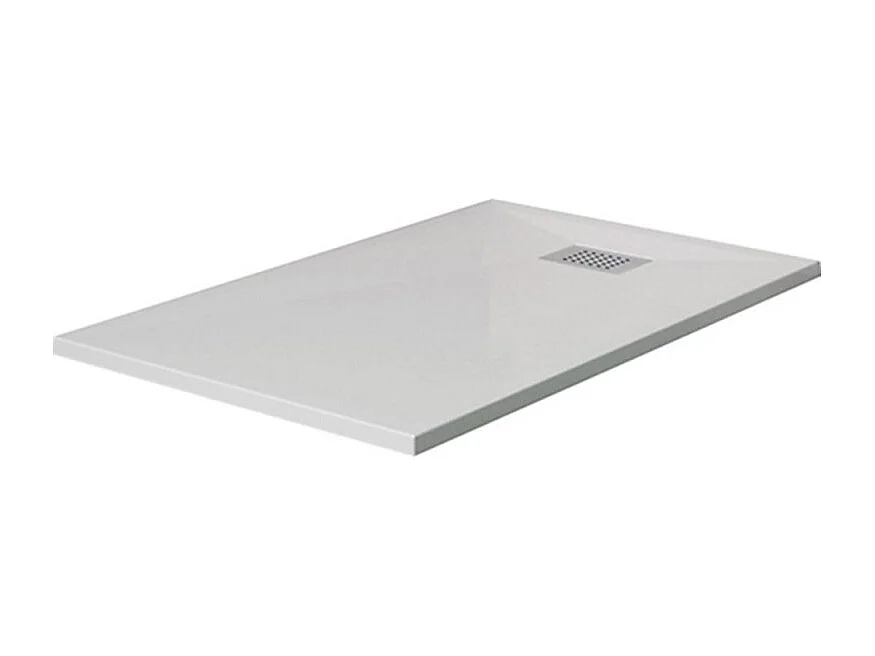 Receveur KINEDO Kinesurf biocryl 160 x 90 cm avec bonde centrée sur la largeur