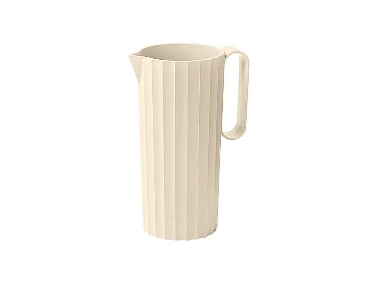 Karaffe Hydria Paestum 1,7 L Creme für Mahlzeiten im Freien