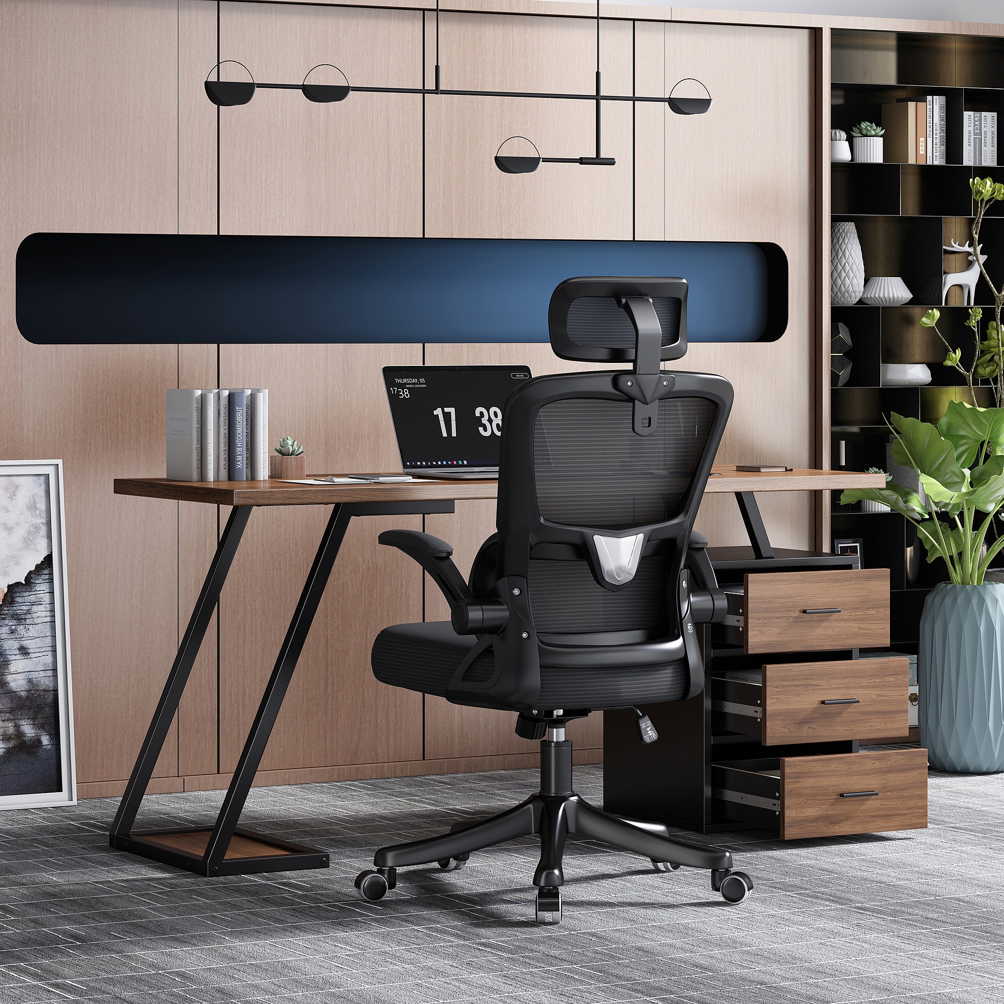 Support Suspendu Universel Pour Boîtier PC - Fixation Murale Ou Sous Bureau, Réglable Jusqu'à 30kg