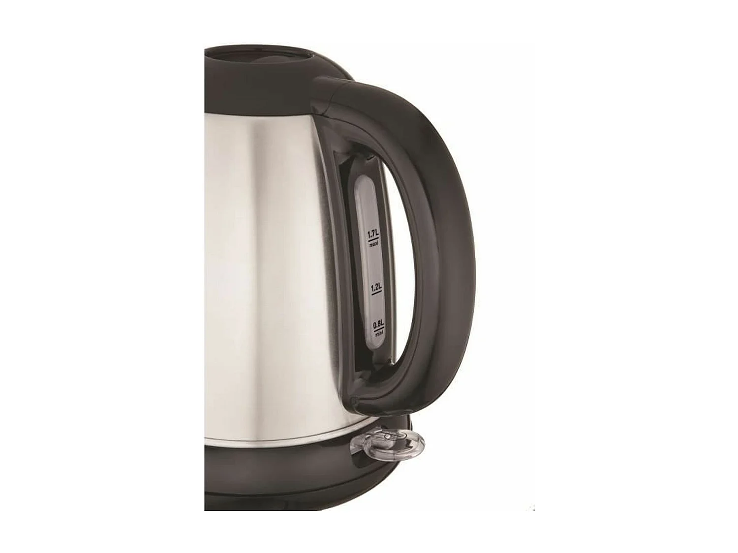 Bollitore elettrico da 1,7 L Acciaio inox/Nero