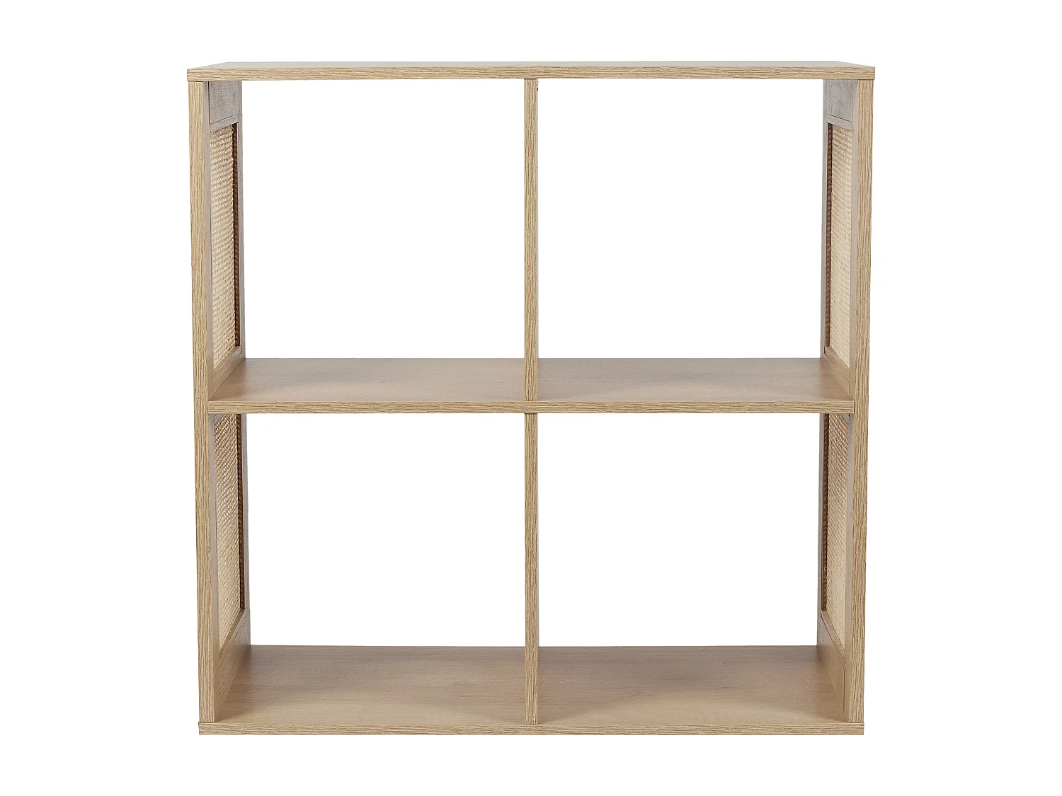 Rangement Modulable 4 Cases Bali Marron