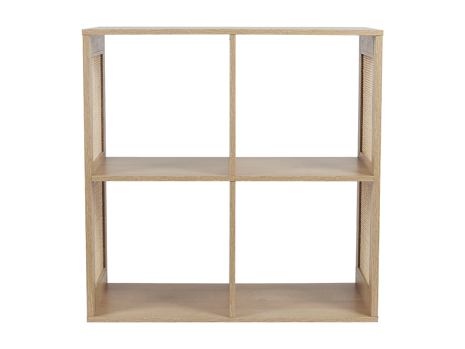 Rangement Modulable 4 Cases Bali Marron