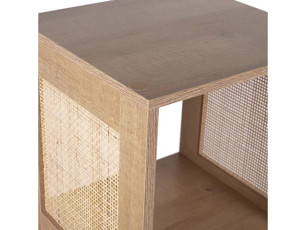 Rangement Modulable 3 Cases Bali Marron