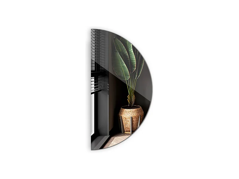 Badezimmerspiegel Glamour Fertig zum Montieren 1/2 Ø50