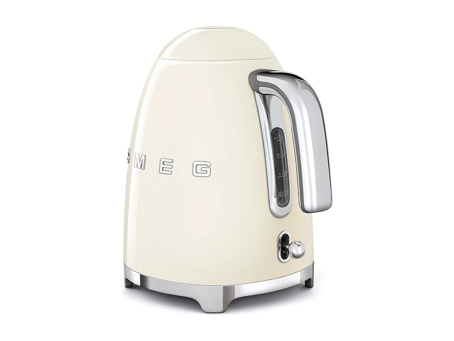 Hervidor Smeg KLF03CREU Crema Acero Inoxidable 2400W 1.7L