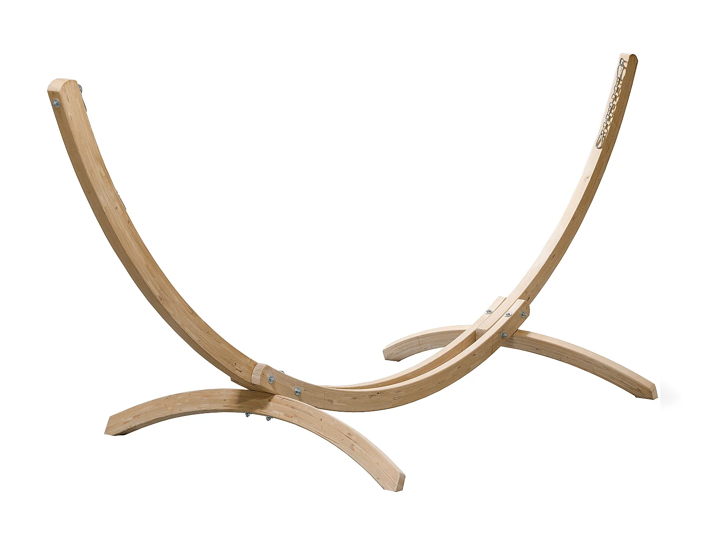 Große Hängematte mit Gestell - beige - CORRELO