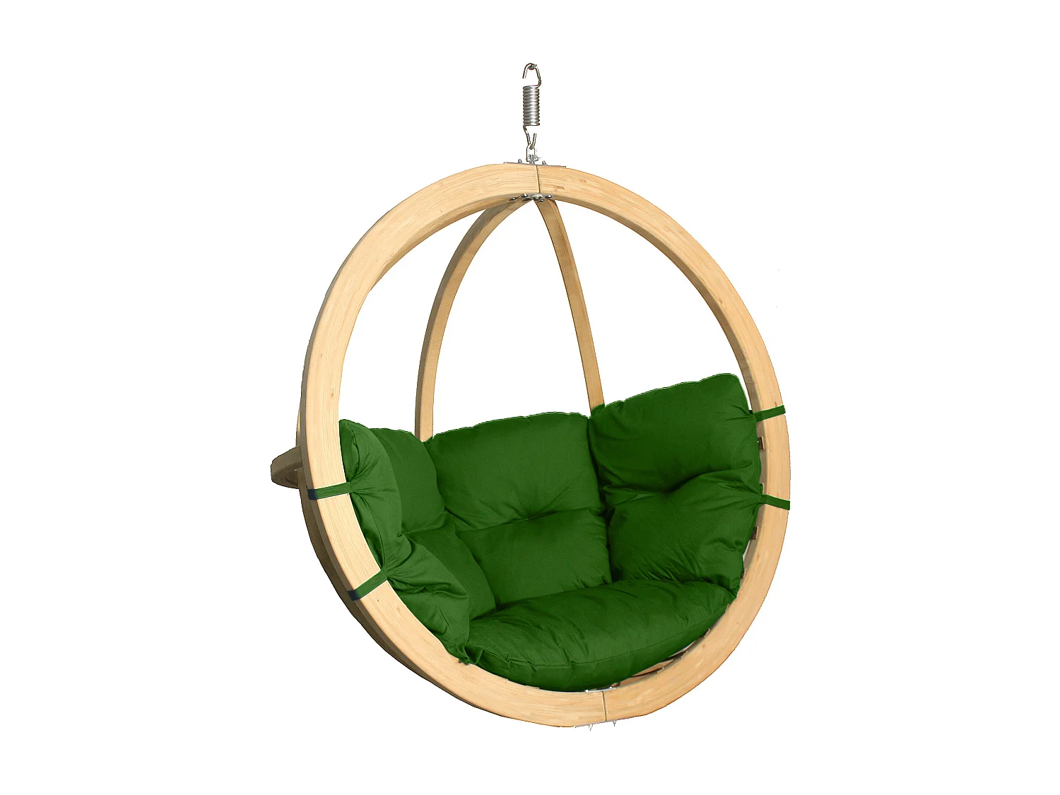 Hölzerner Hängesessel - grün - HIGLO