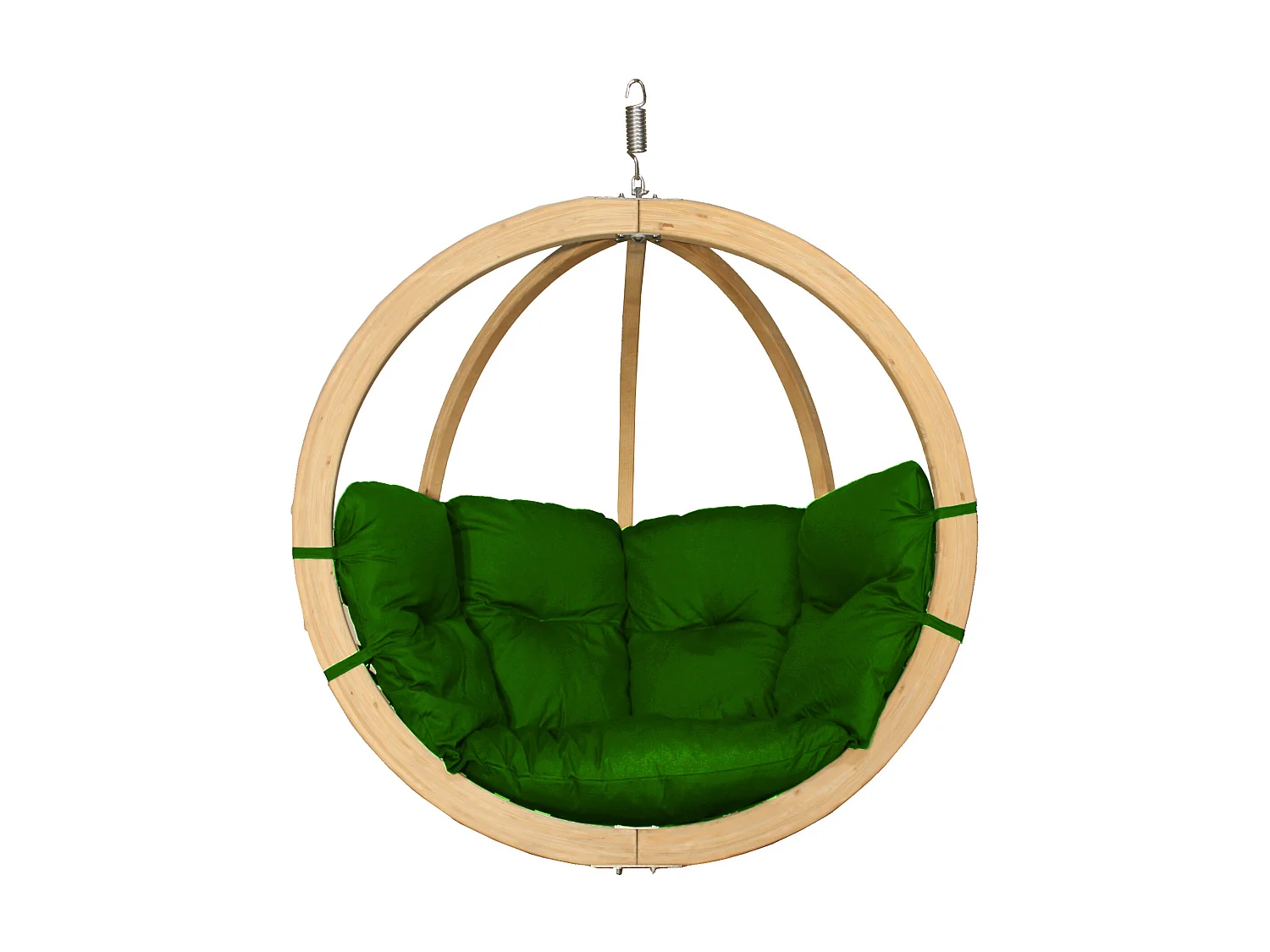 Hölzerner Hängesessel - grün - HIGLO
