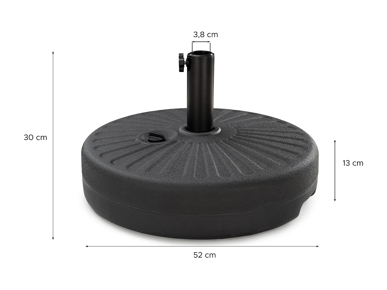 Schirmständer - grau - VIRILO