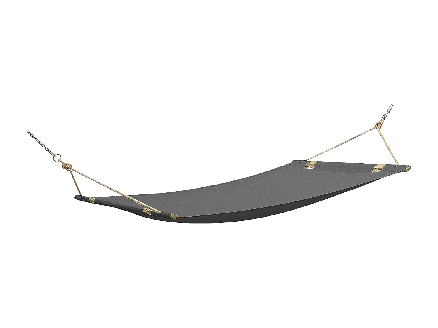 Hängematte mit Gestell - dunkelgrau - LENGER