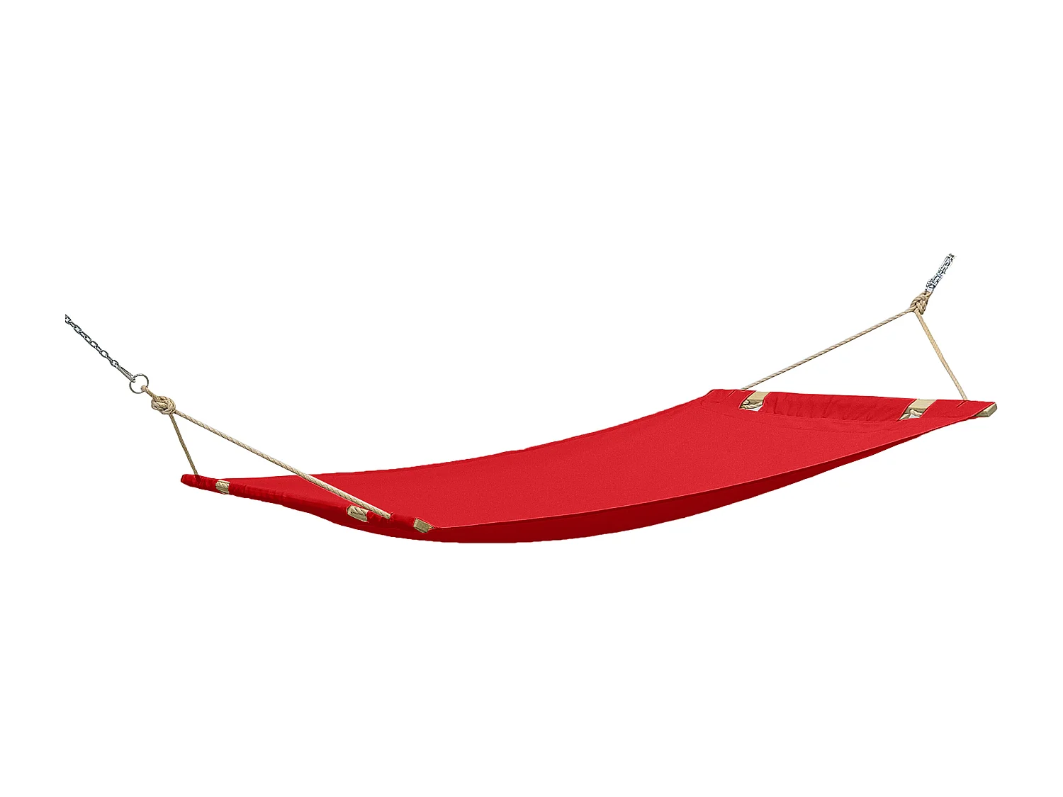 Hängematte mit Gestell - rot - LENGER