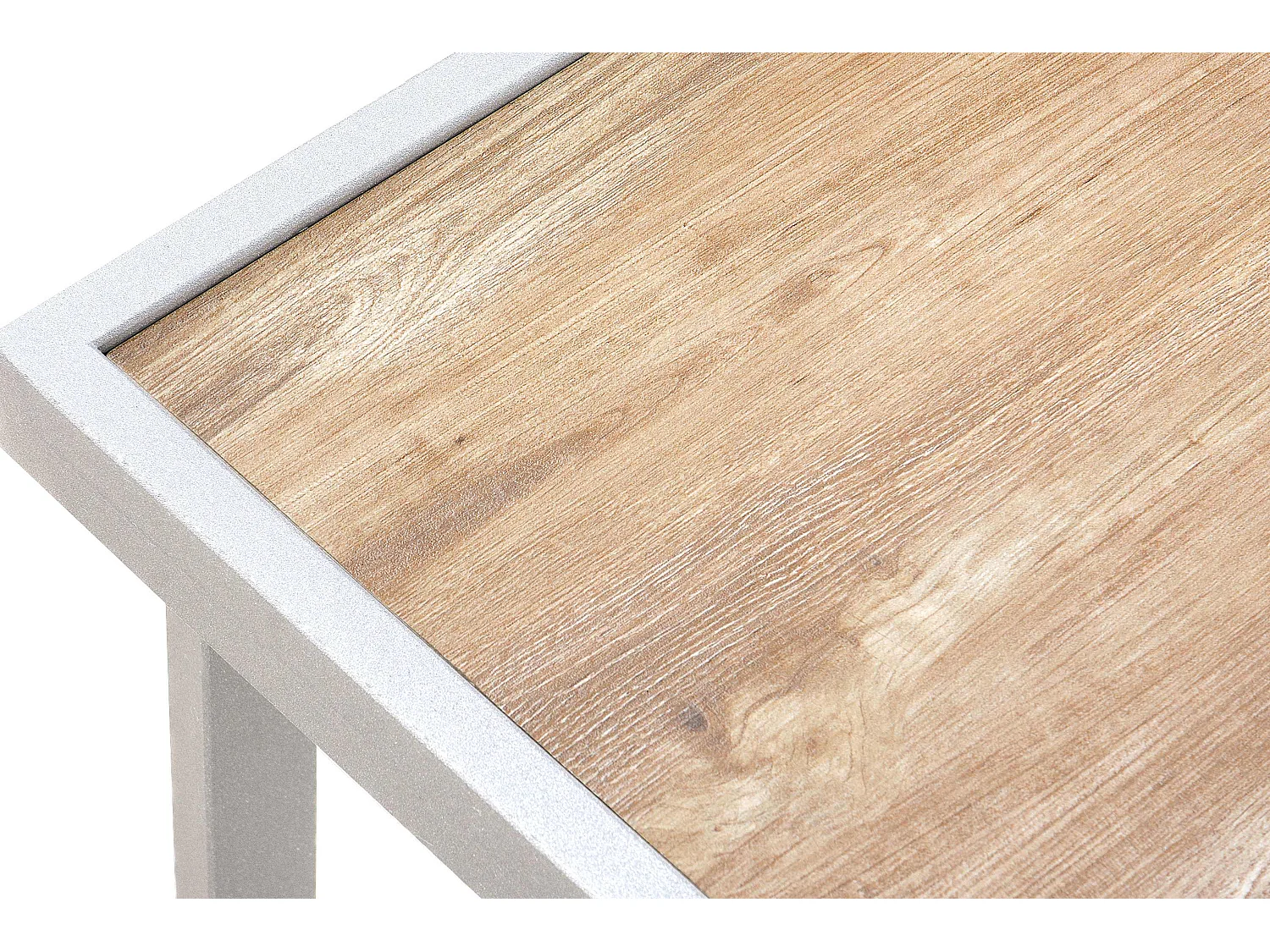 Gartentisch im Loft-Stil - weiß - TRIBO