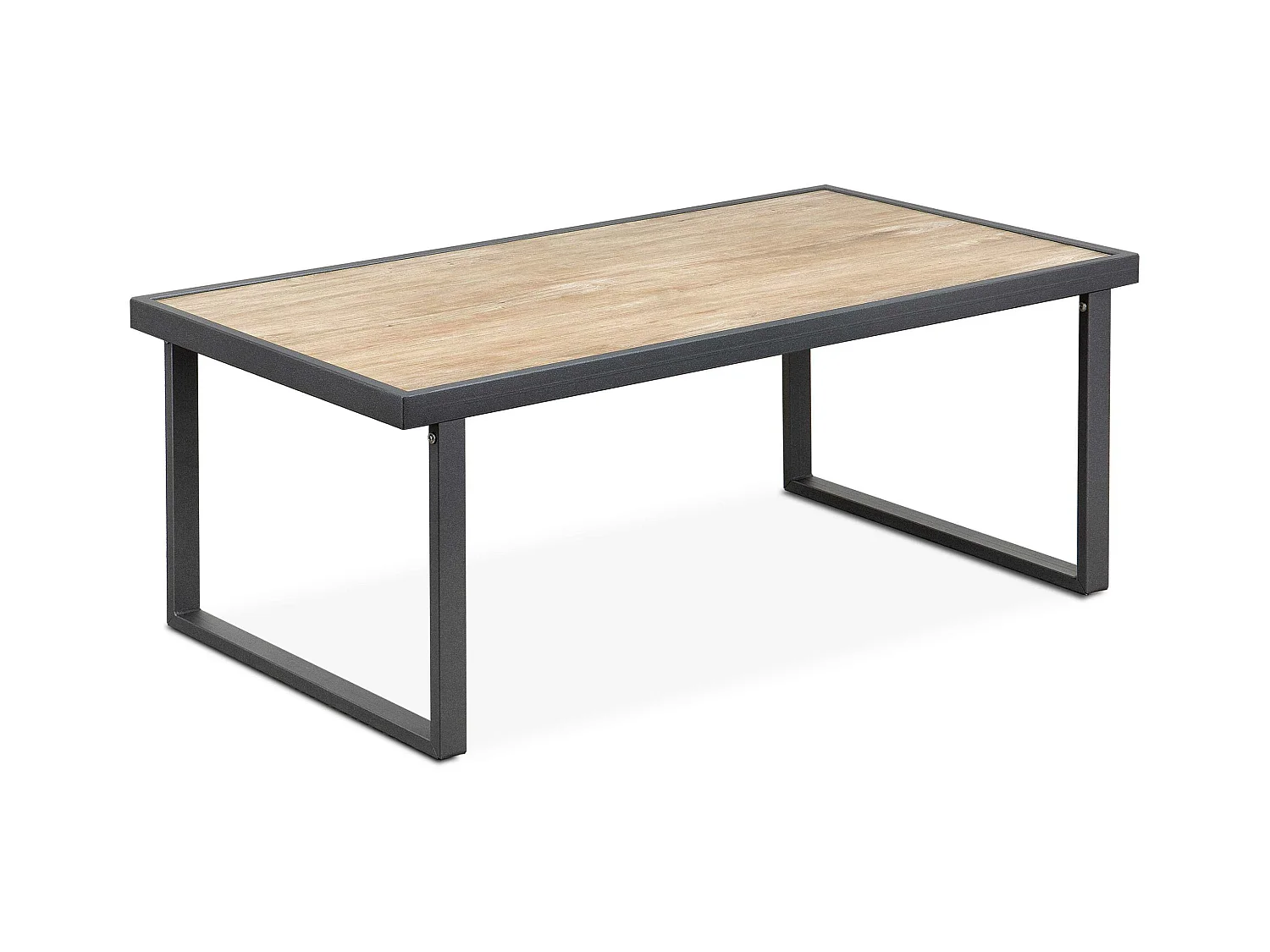 Gartentisch im Loft-Stil - anthrazit - TRIBO