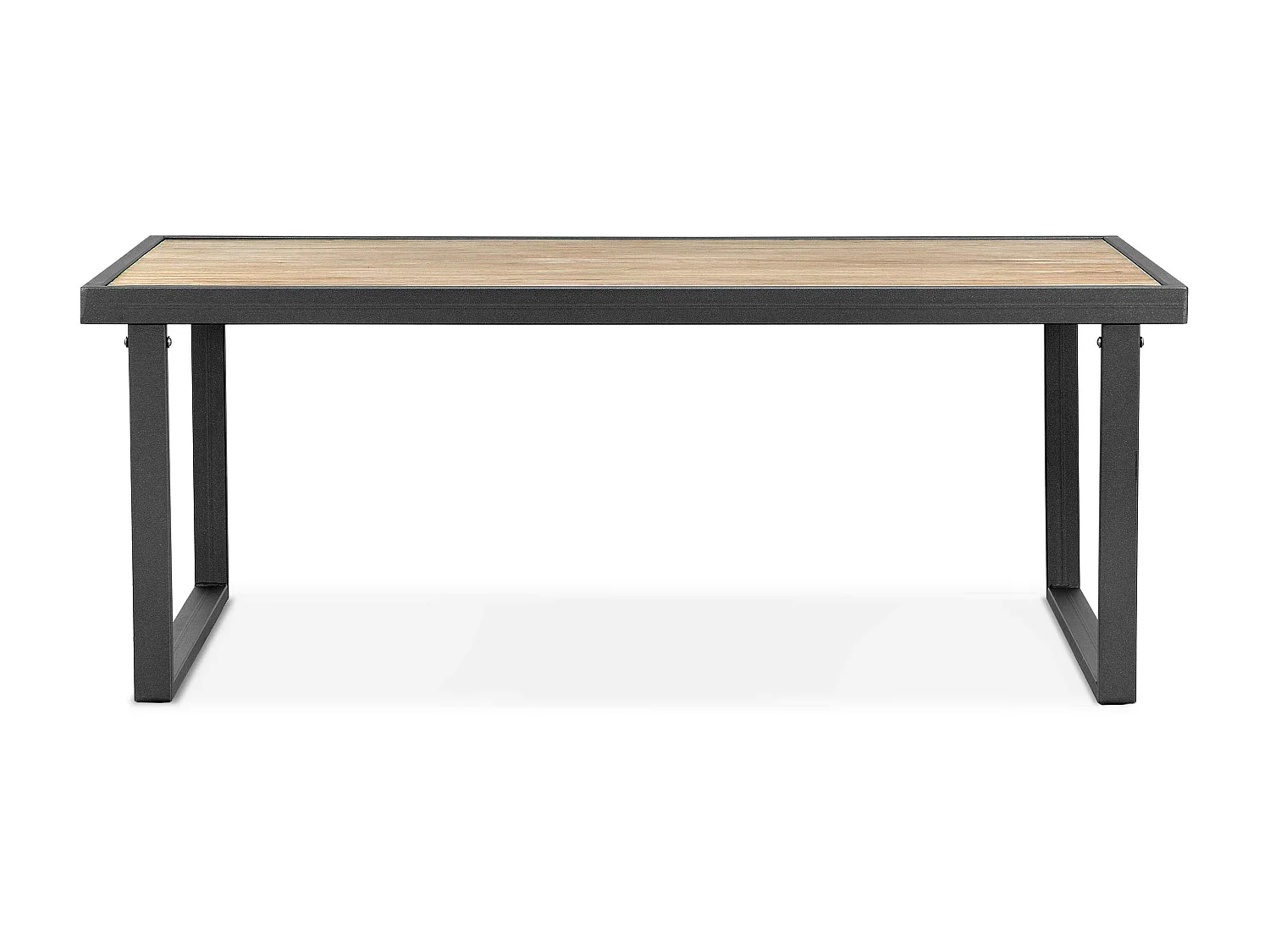 Gartentisch im Loft-Stil - anthrazit - TRIBO