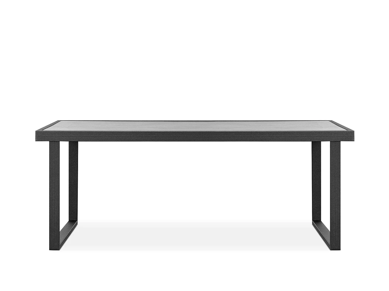 Gartentisch im Loft-Stil - anthrazit - FRENA