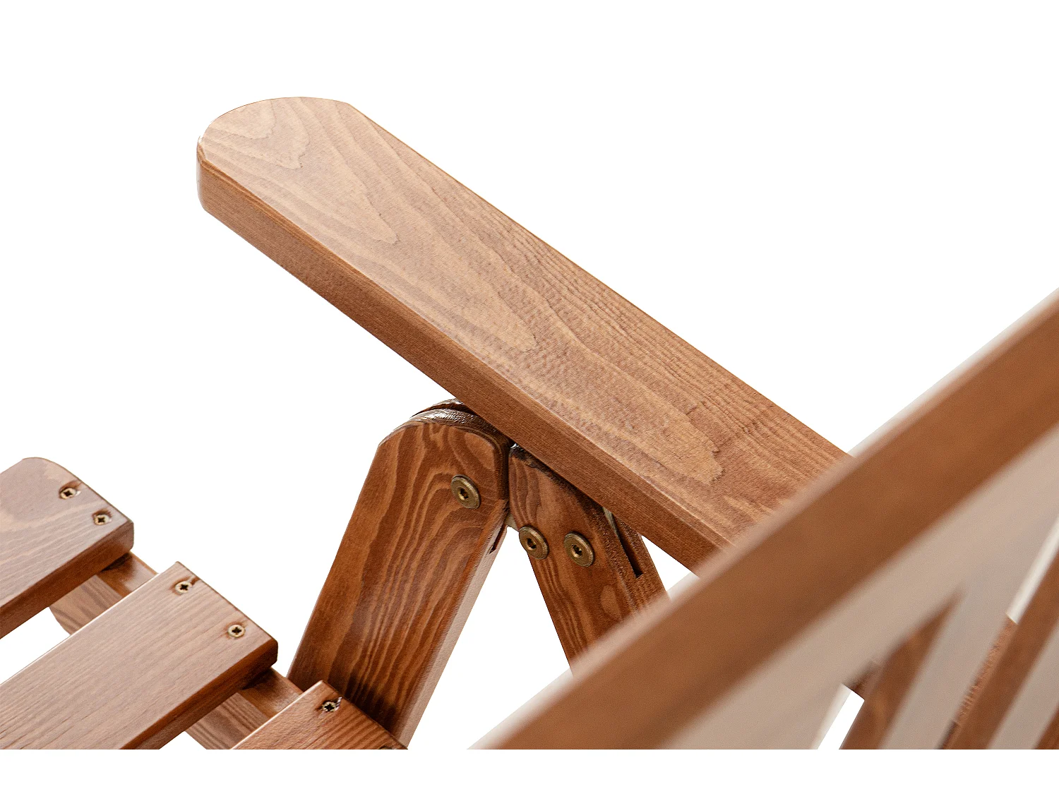 Gartenstuhl aus Kiefernholz - Hergestellt in Europa - FSC-zertifiziert - Handgefertigt -  braun - NYCTERE