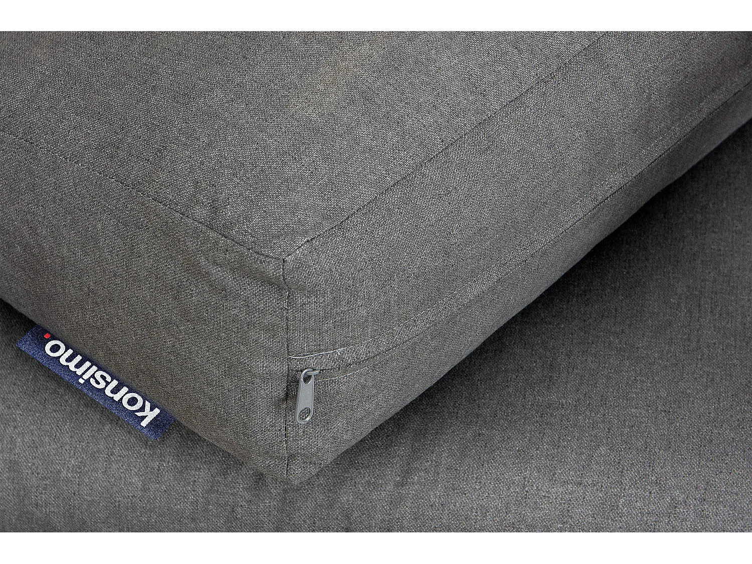 Terrassensofa aus Stahl im Loft-Stil - weiß - FRENA