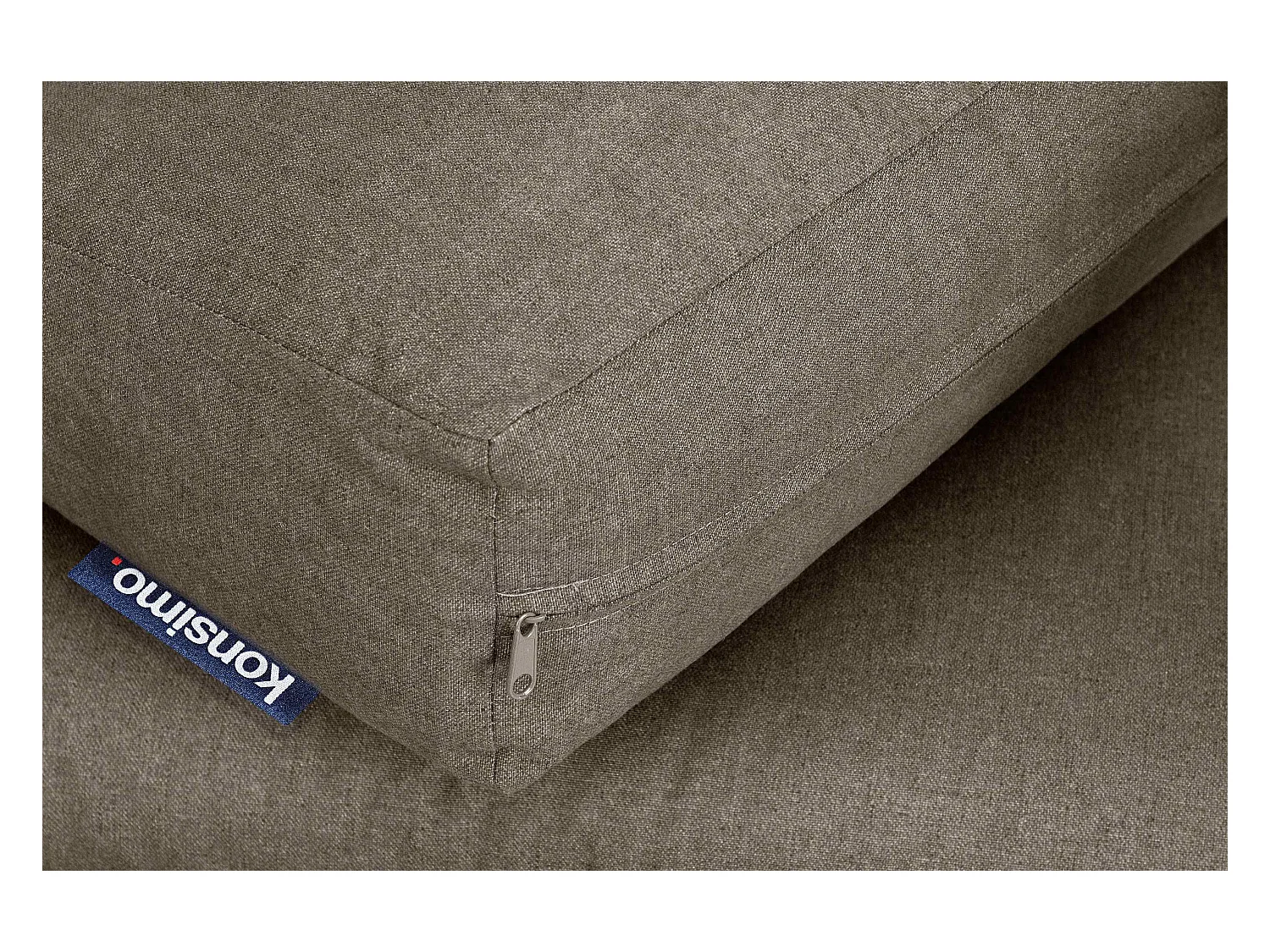 Gartensofa 2 Sitzer im Industriestil - grau - TRIBO