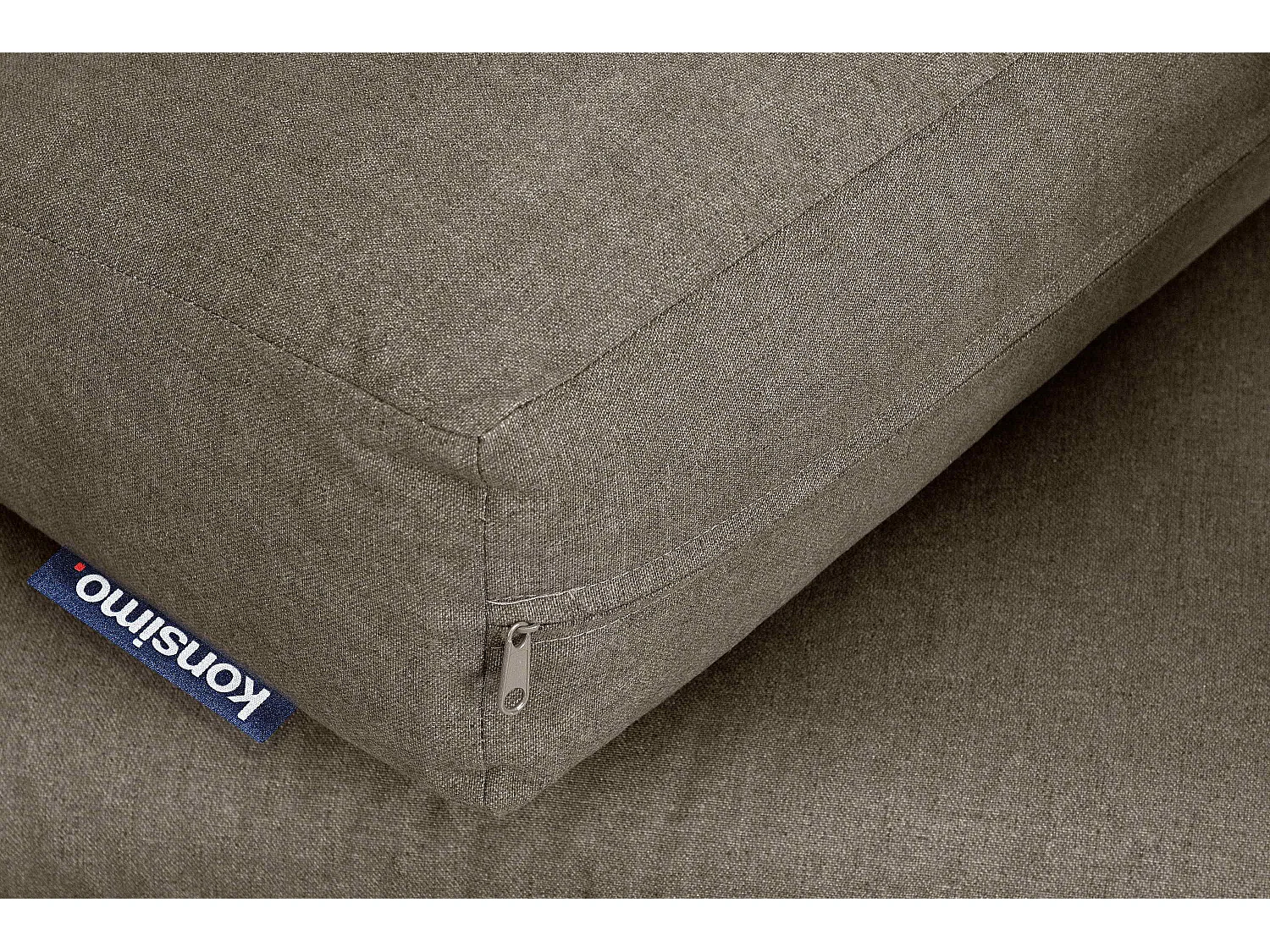 Gartensofa 2 Sitzer im Industriestil - grau - TRIBO