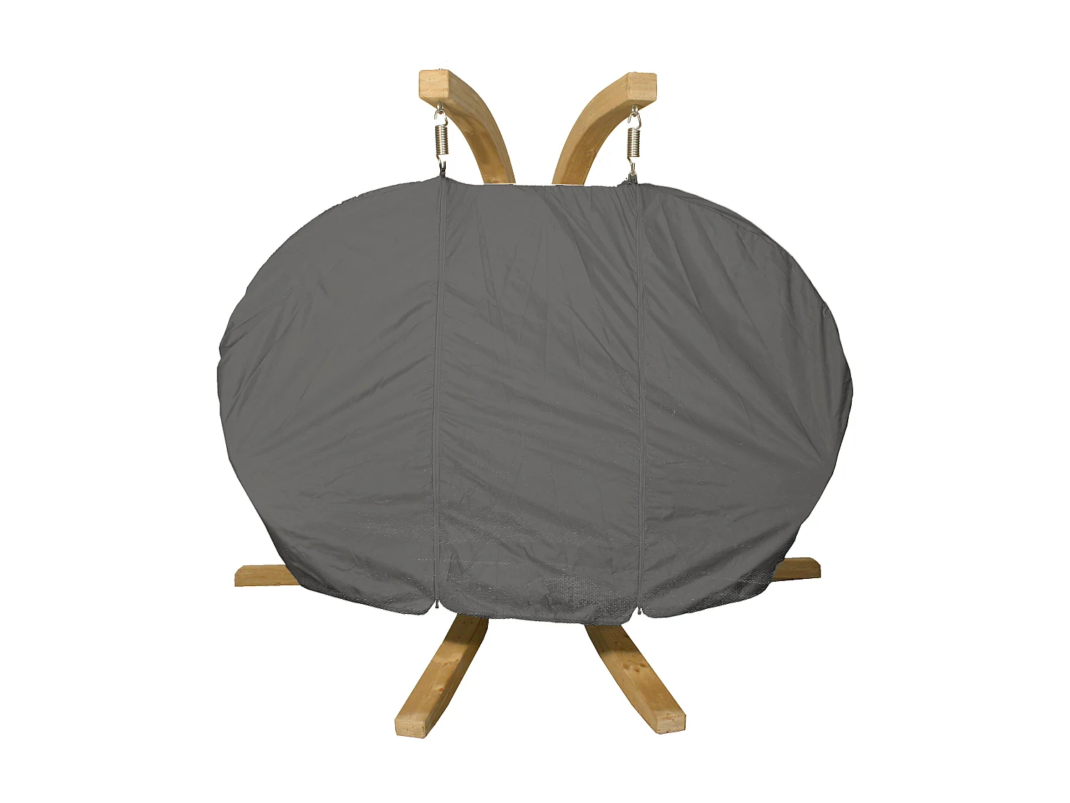 Bezug für zweisitzigen Hängesessel - grau - CALLISTO