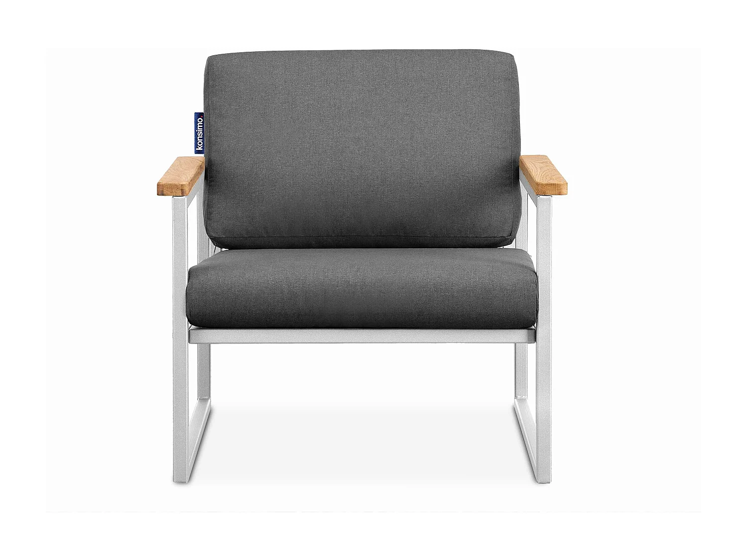 Gartensessel im Loft-Stil - Weiß - TRIBO