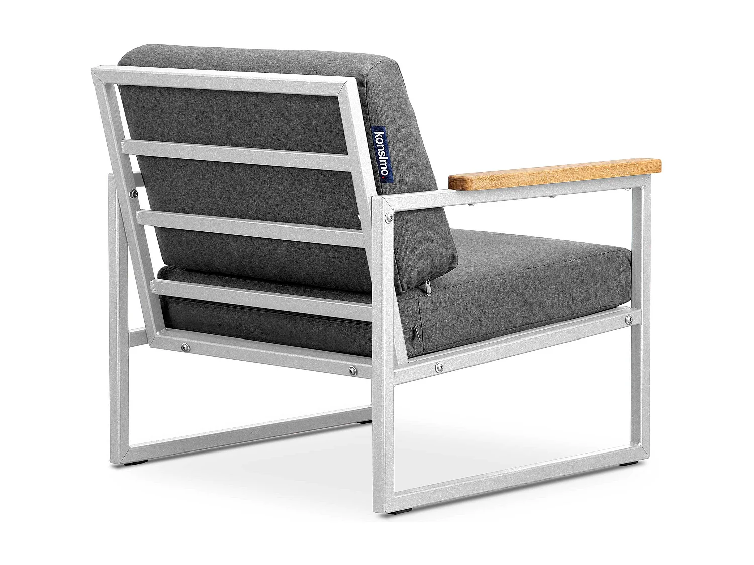 Gartensessel im Loft-Stil - Weiß - TRIBO