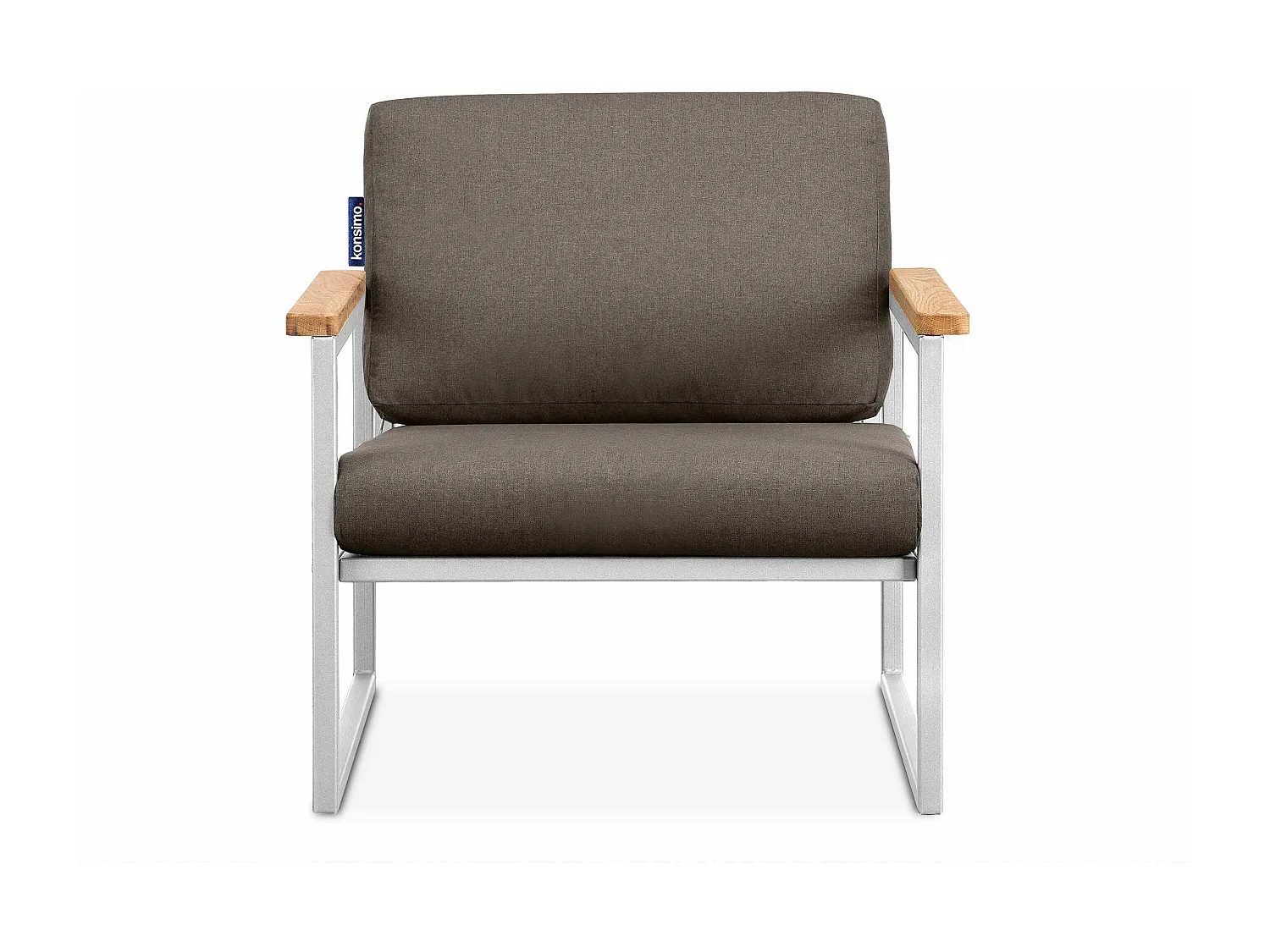 Gartensessel im Loft-Stil - Weiß - TRIBO