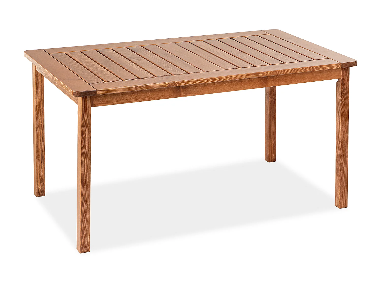 Gartentisch und Stühle Set für 6 Personen - Hergestellt in Europa - FSC-zertifiziert - Handgefertigt -  braun - NYCTERE