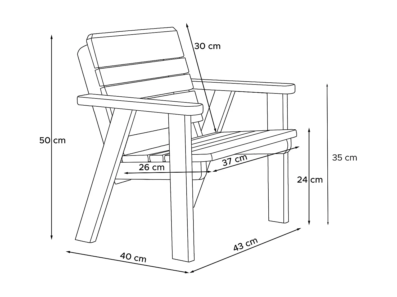 Gartenset für Kinder - Hergestellt in Europa - FSC-zertifiziert - Handgefertigt -  Bunt - PECARI