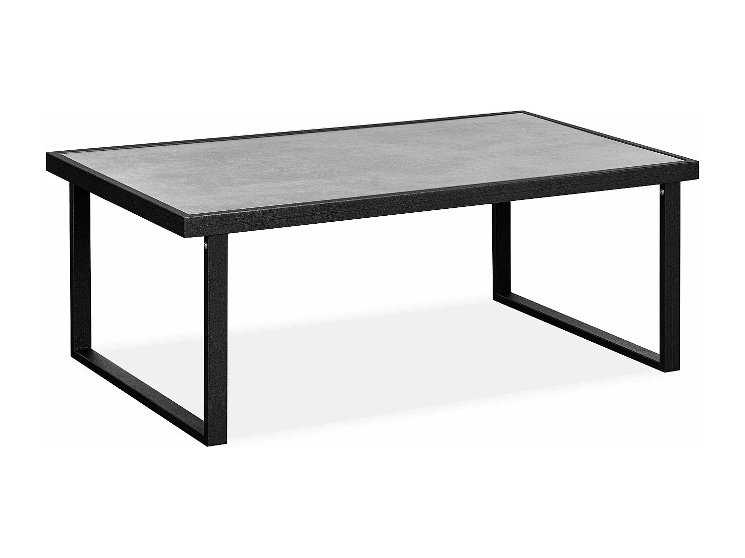 Terrassenmöbel im Loft-Stil - schwarz - FRENA