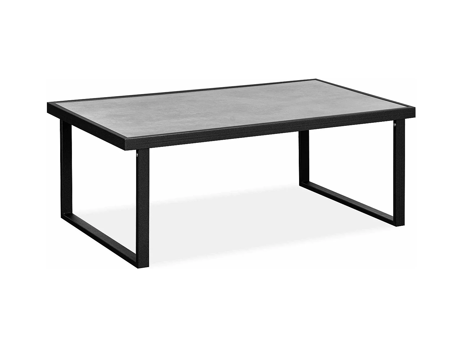 Terrassenmöbel im Loft-Stil - schwarz - FRENA