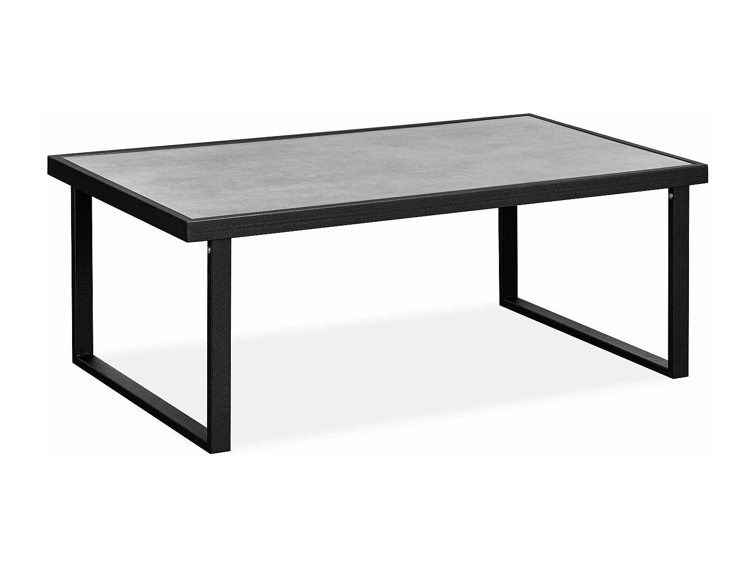 Terrassenmöbel im Loft-Stil - schwarz - FRENA