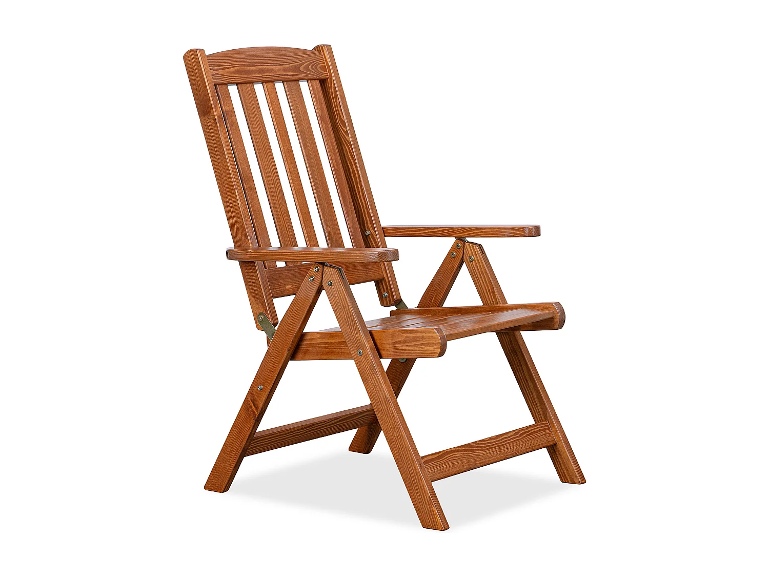 Gartenmöbelset aus Massivholz für 7 Personen - Hergestellt in Europa - FSC-zertifiziert - Handgefertigt - braun - ALCES