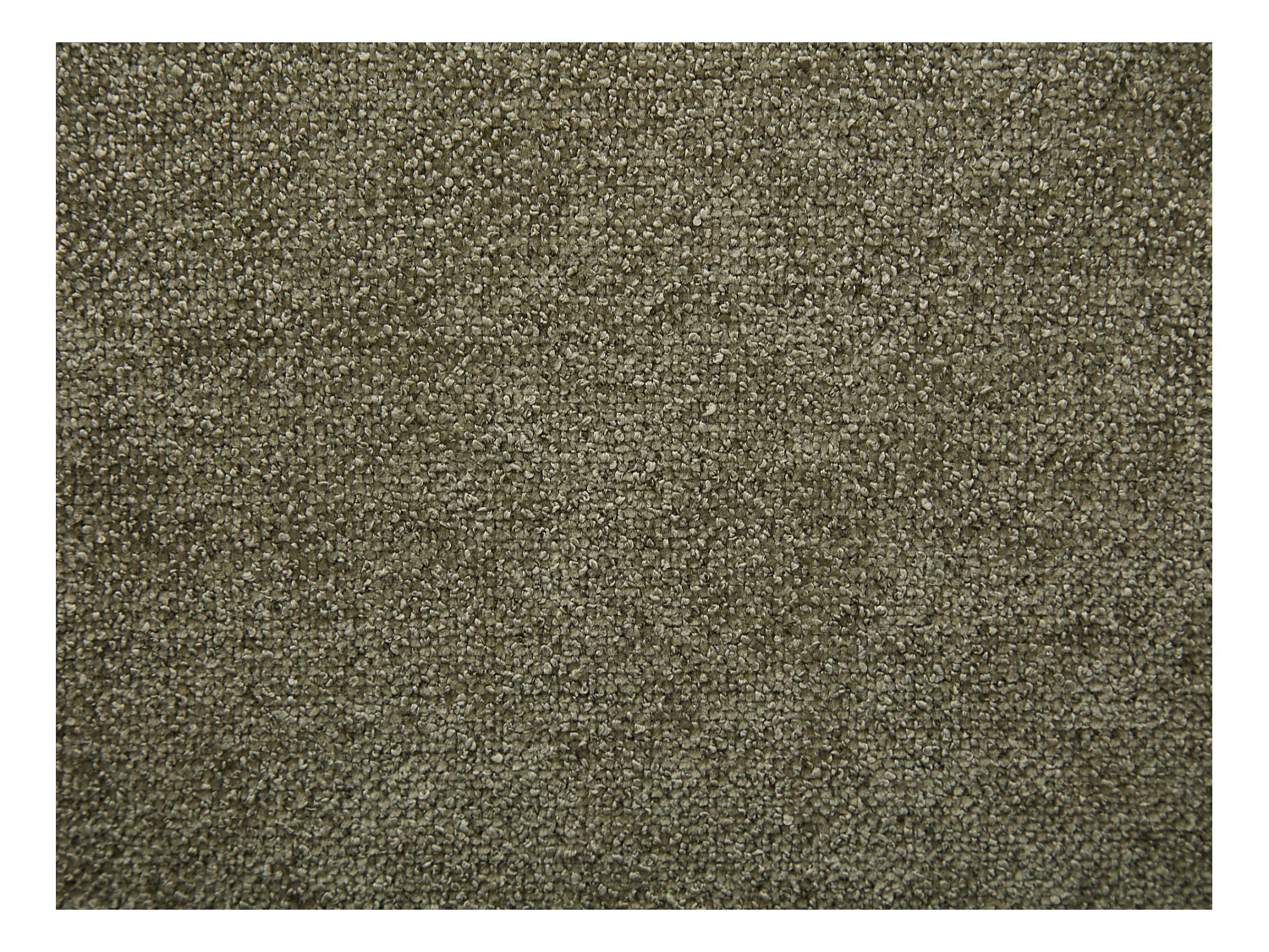 Fauteuil van groene stof SERINO