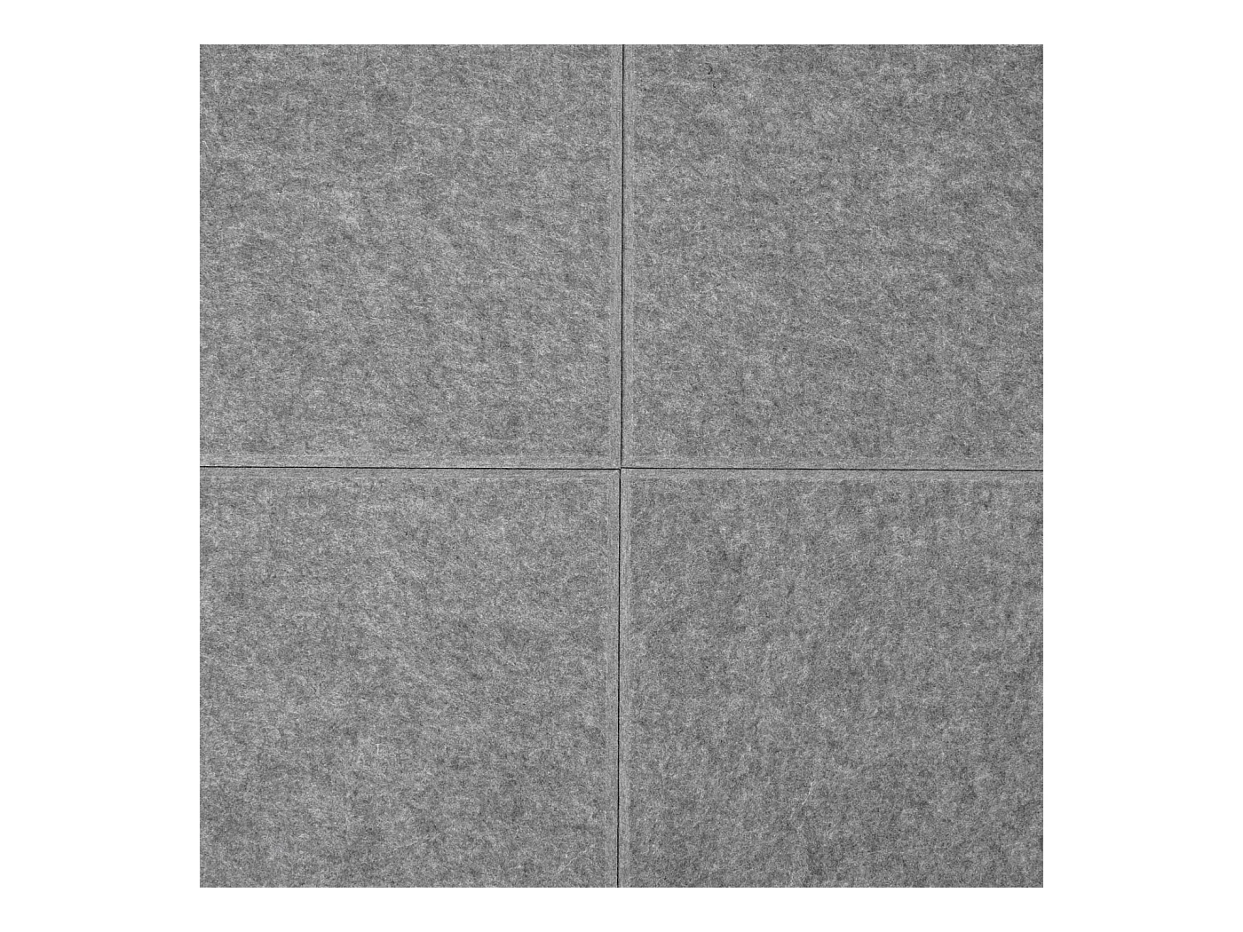 Panneau mural acoustique MCW-L52 (set de 4),  gris