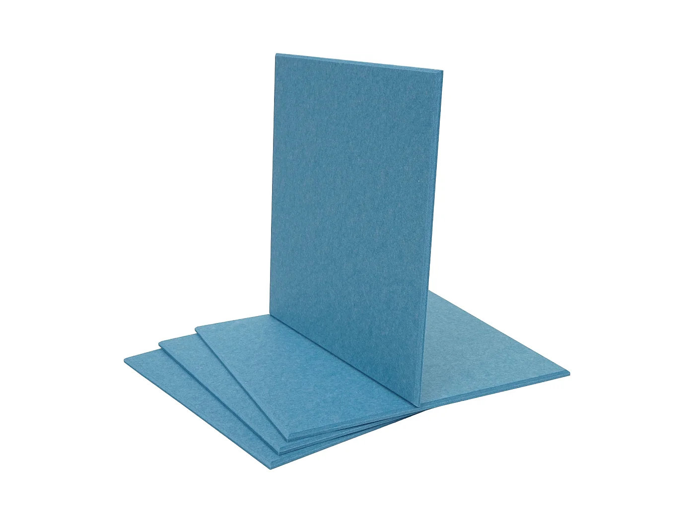 Akustikwandpaneel MCW-L52 (4er-Set), Blau