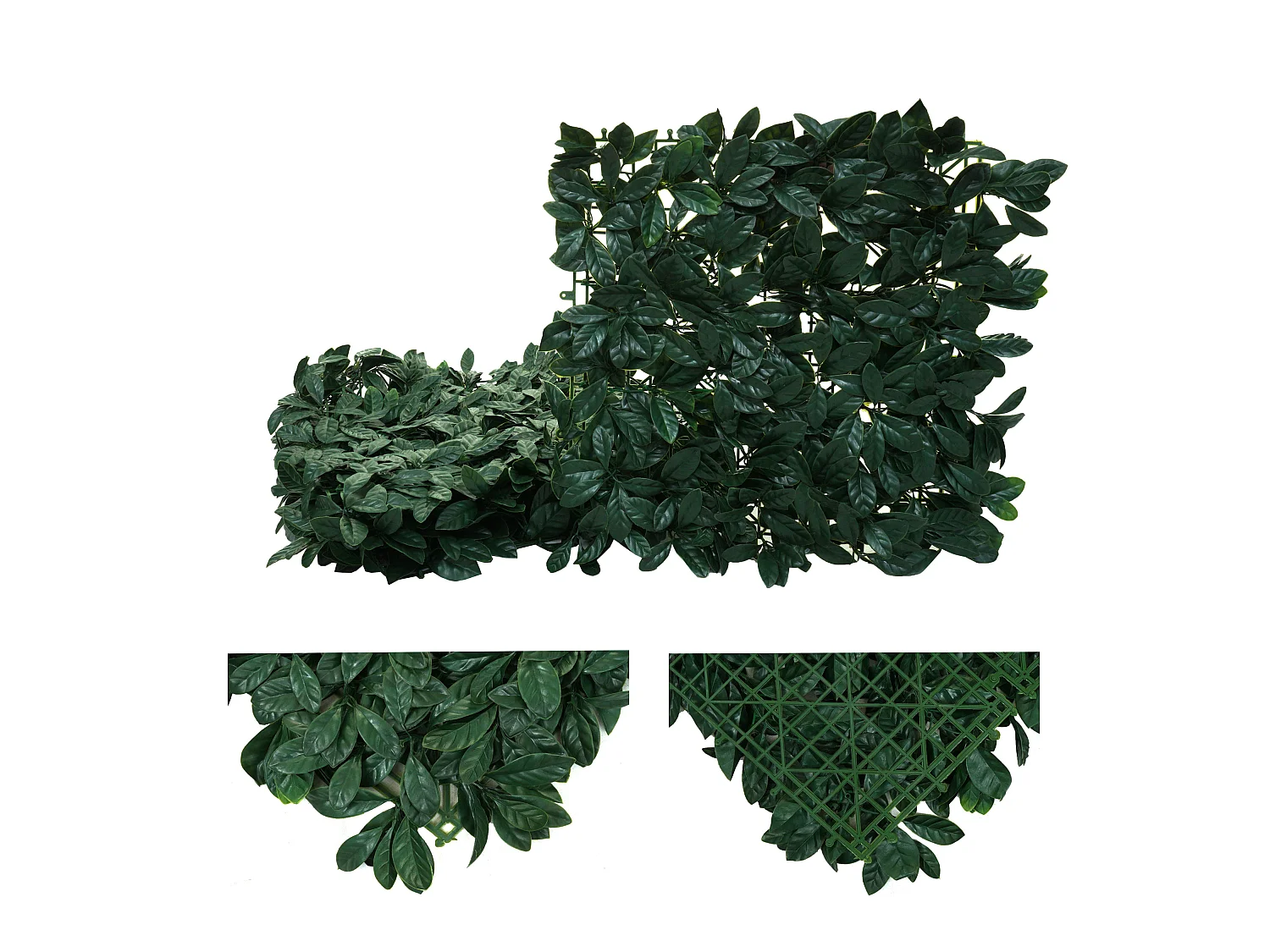 Carreau de mur MCW-L78,  Laurier vert