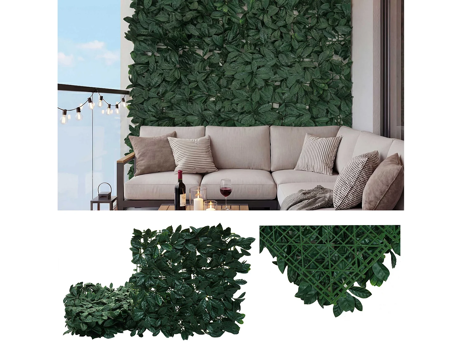 Płytka ścienna MCW-L78,  kolor zielony laurowy