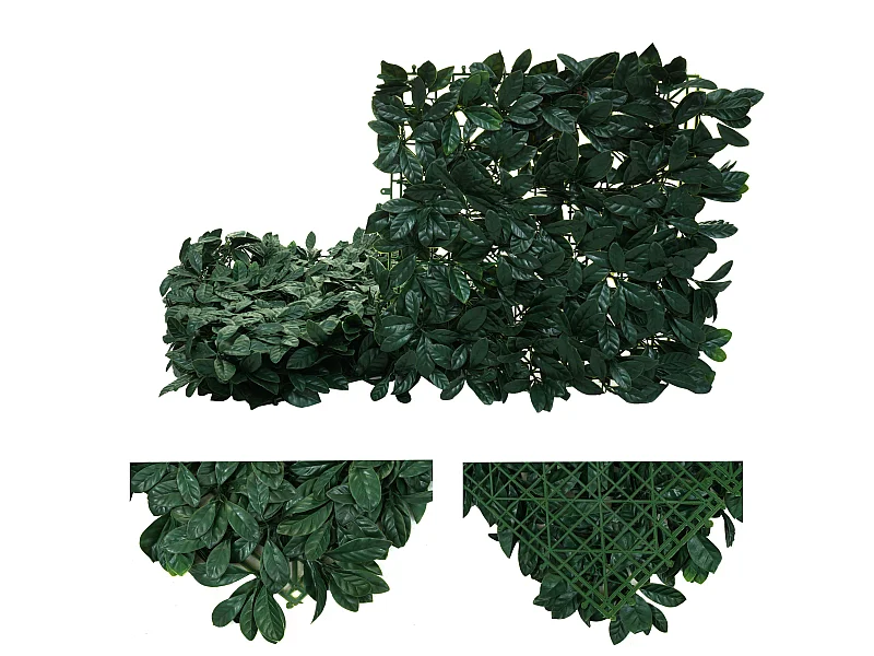 Carreau de mur MCW-L78,  Laurier vert