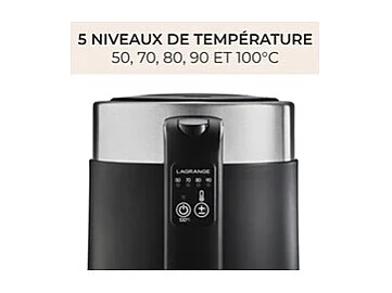 Bouilloire Lagrange 509041 2000 W Noir
