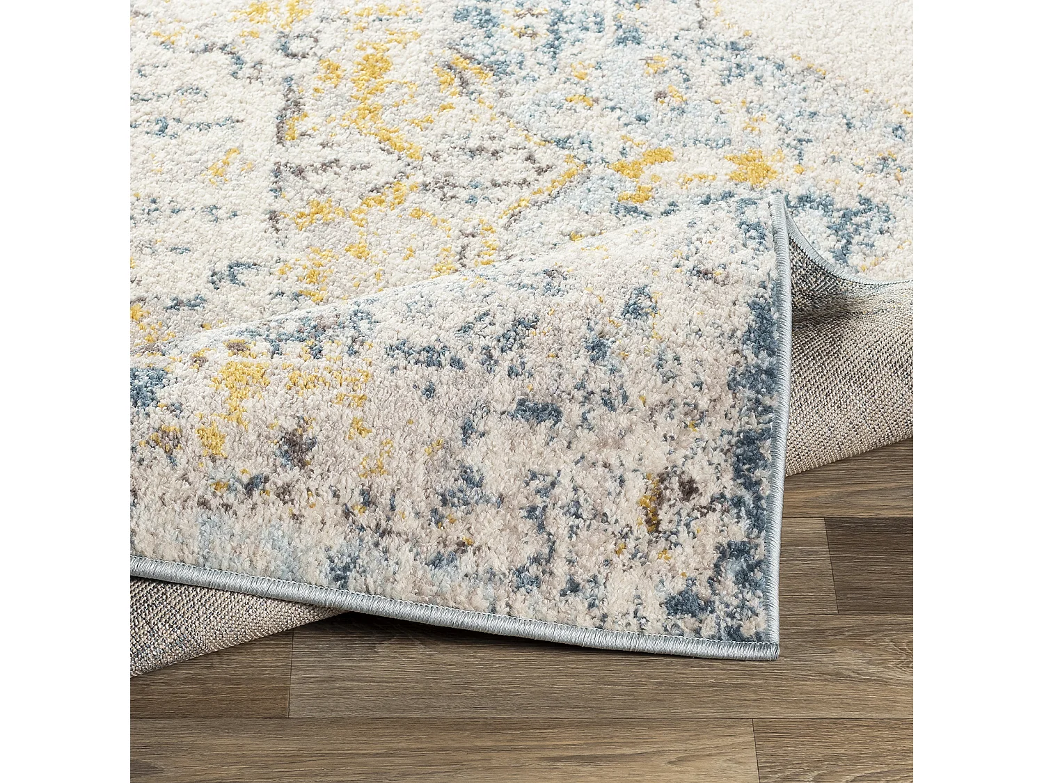 Vintage Oosters Tapijt - Geel/Ivoor - 200x275cm - SUN