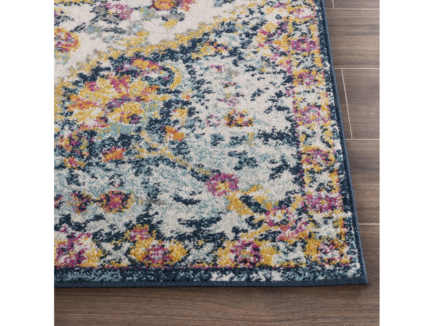 Vintage Oosters Tapijt - Meerkleurig/Roze - 120x170cm - JULIA