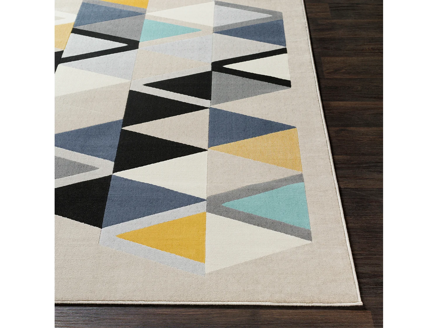 Modern Scandinavisch Tapijt - Meerkleurig/Grijs - 160x220cm - DELANEY