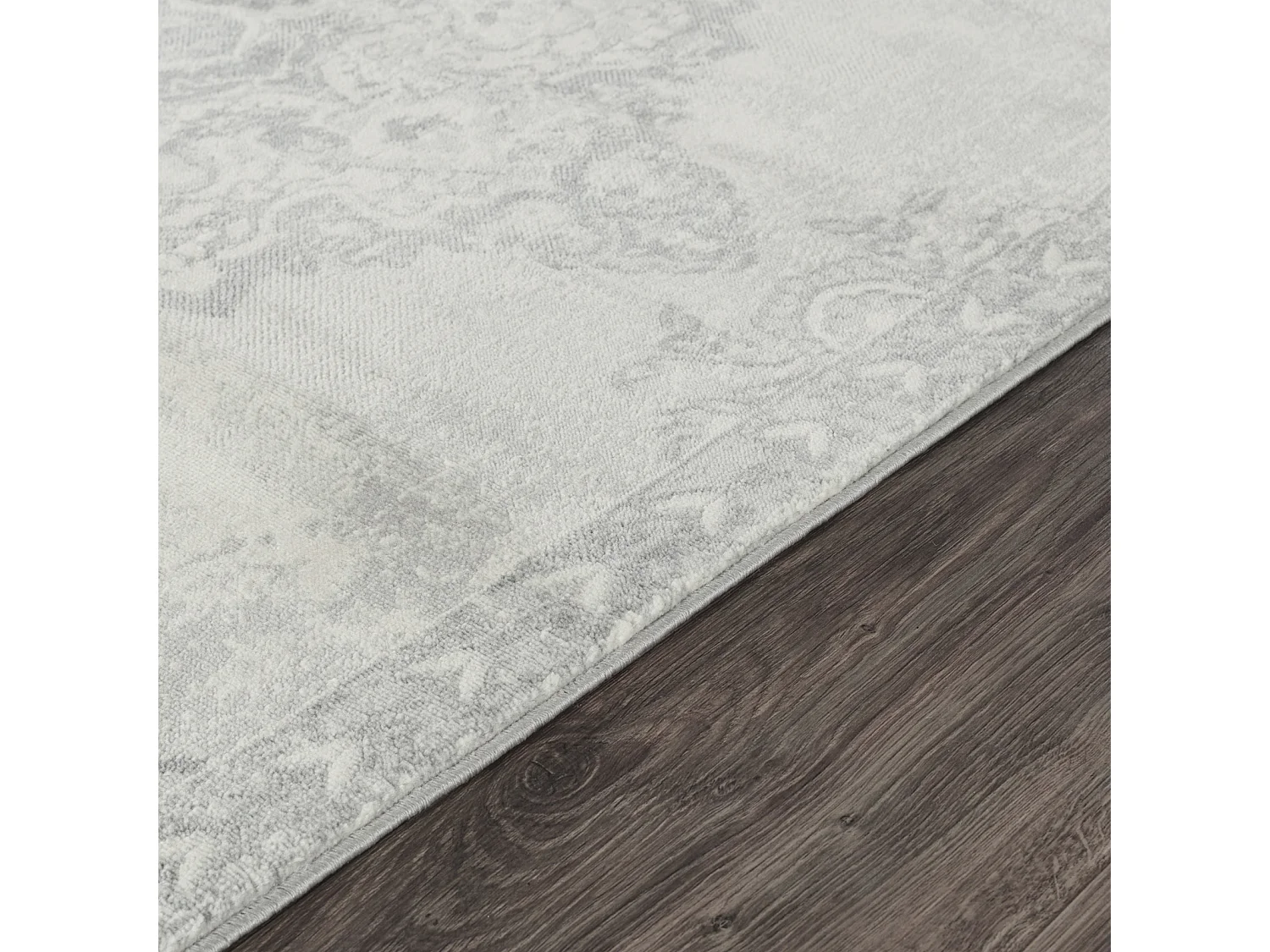 Alfombra Vintage Oriental - Gris/Marfil - 130x180cm - LOLA
