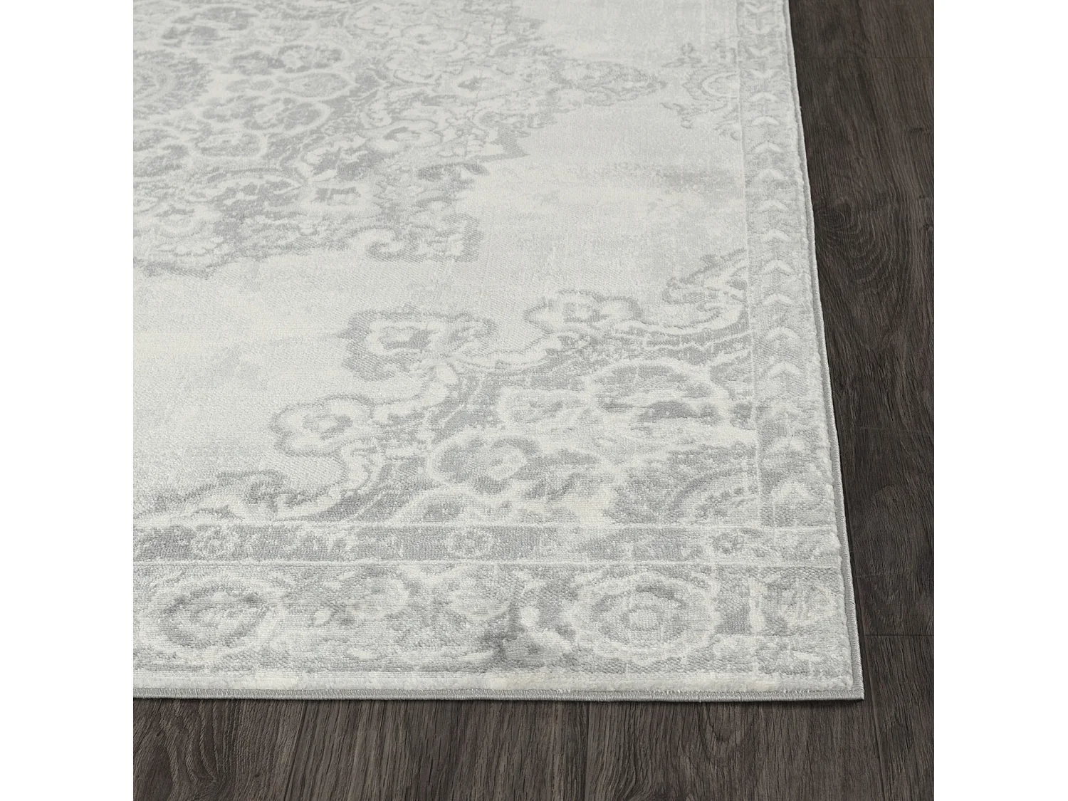 Alfombra Vintage Oriental - Gris/Marfil - 130x180cm - LOLA