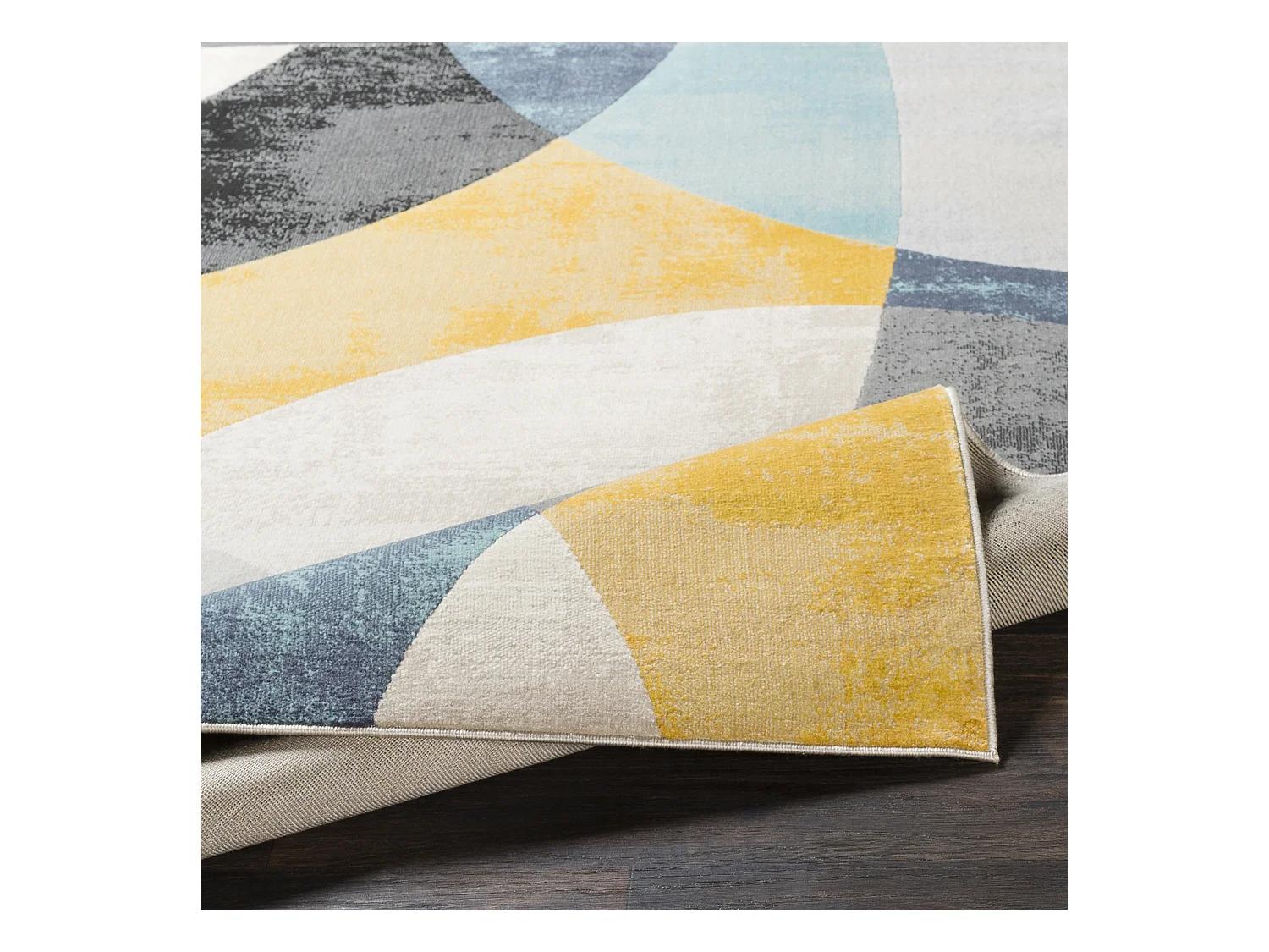 Modern Scandinavisch Tapijt - Meerkleurig/Blauw - 160x220cm - BEA